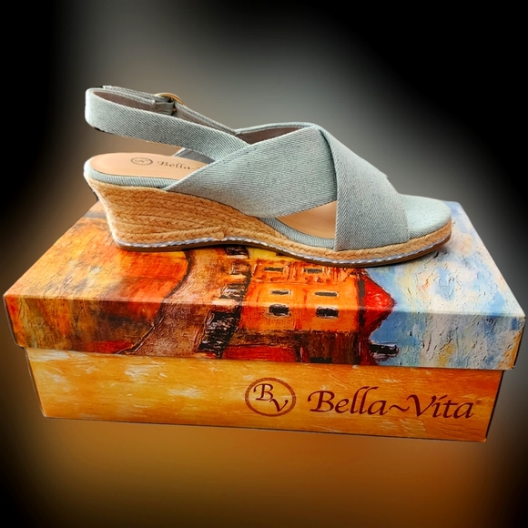Bella Vita | Shoes | Bella Vita Nadette Ii Espadrille Sandle Denim |  Poshmark